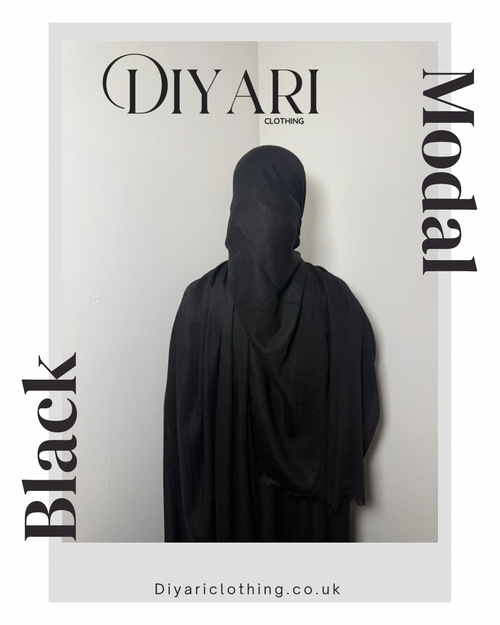 Black Modal Hijab