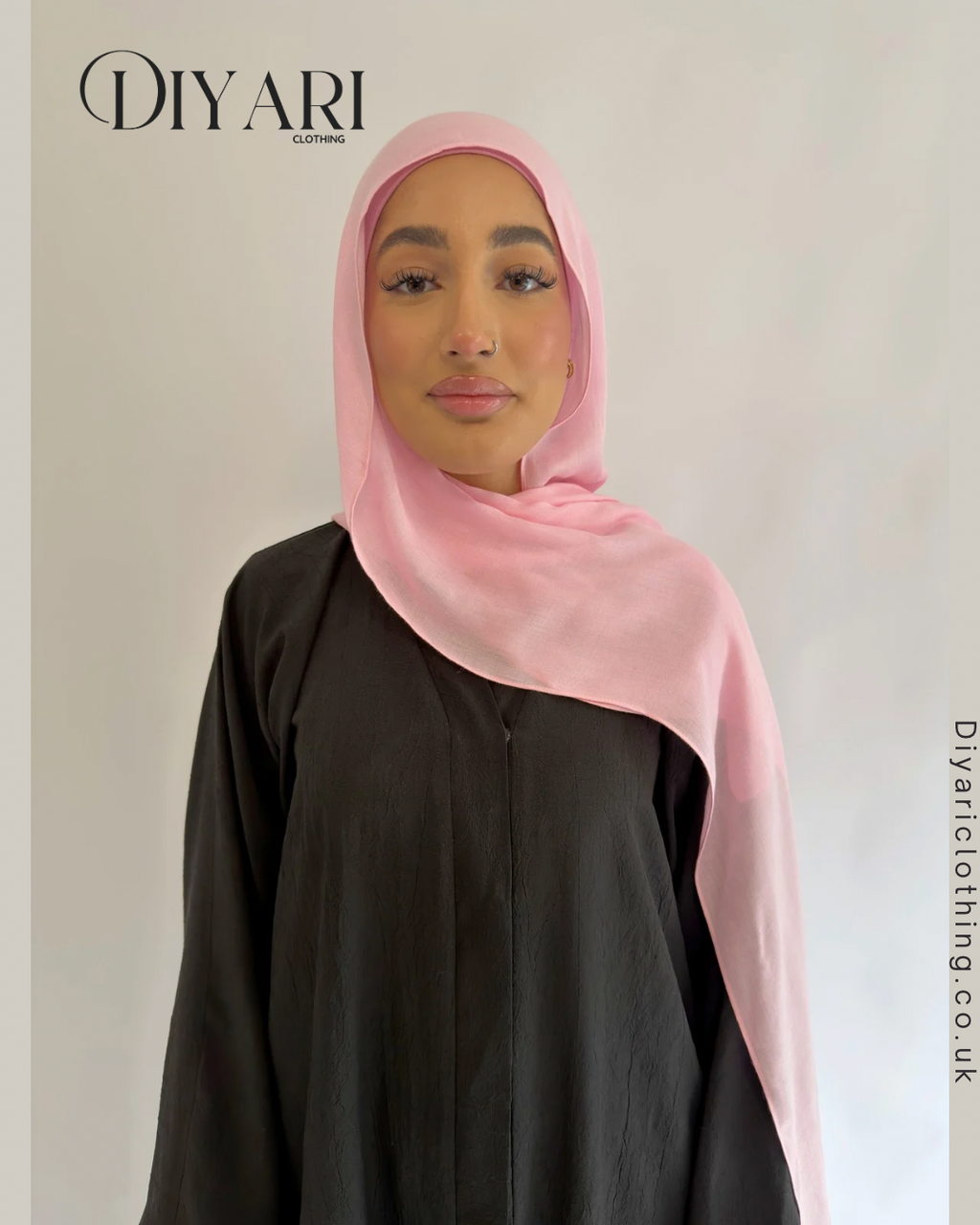 Pink Modal Hijab - PM03