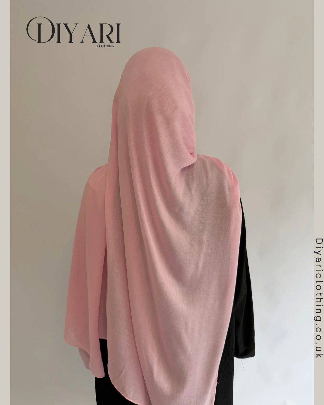 Pink Modal Hijab - PM03