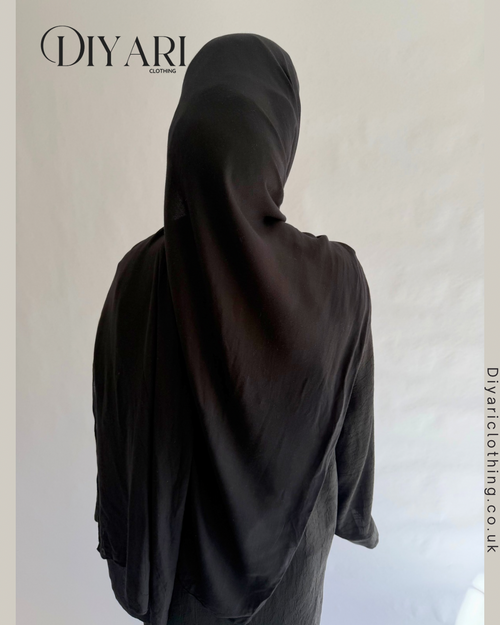 Black Modal Hijab - BM01