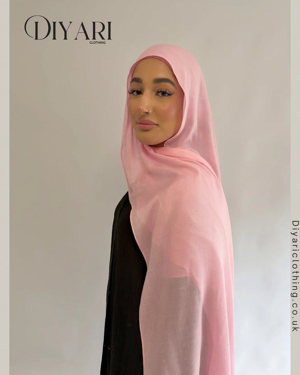 Pink Modal Hijab