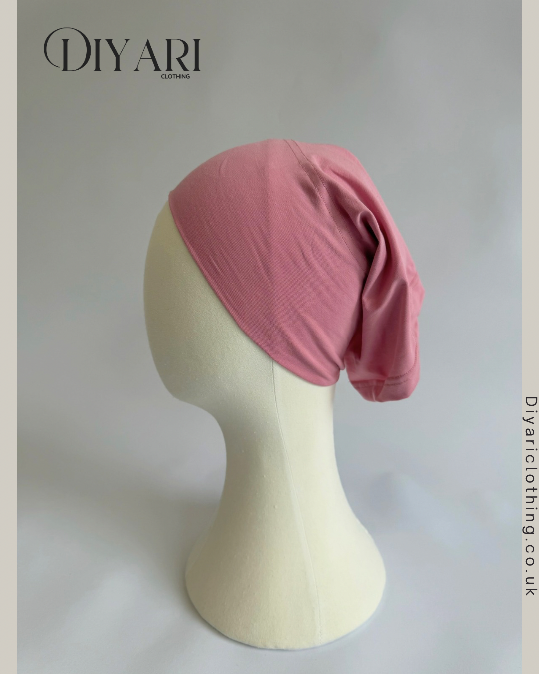 Pink tube hat