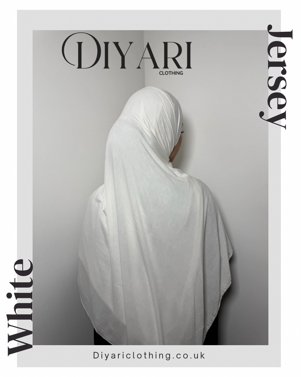 White Jersey Hijab