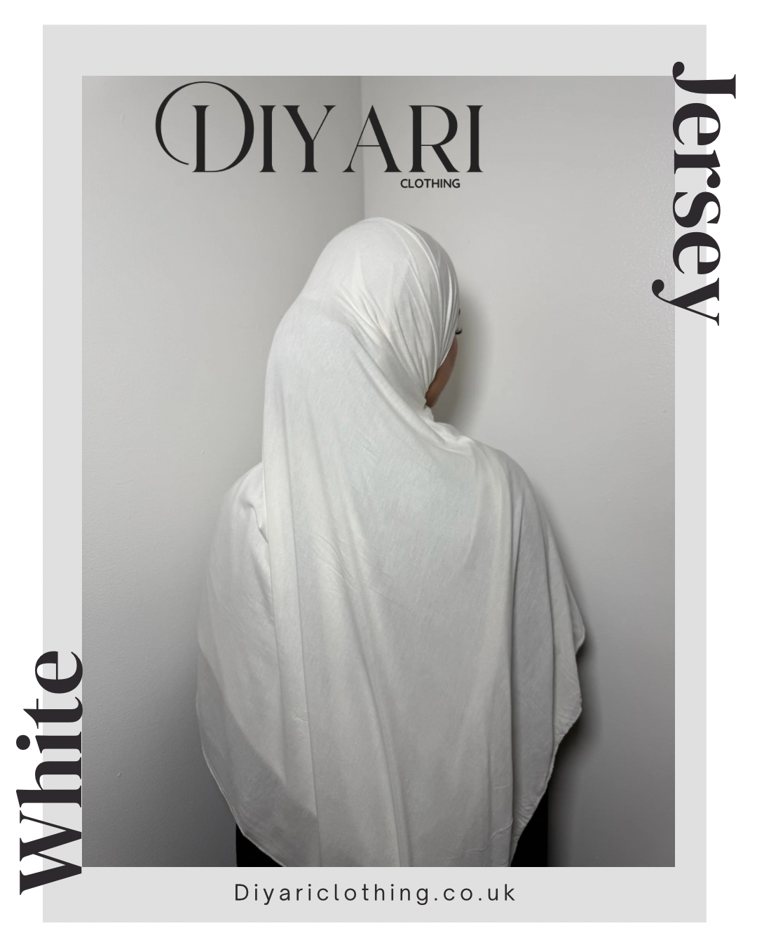 White Jersey Hijab