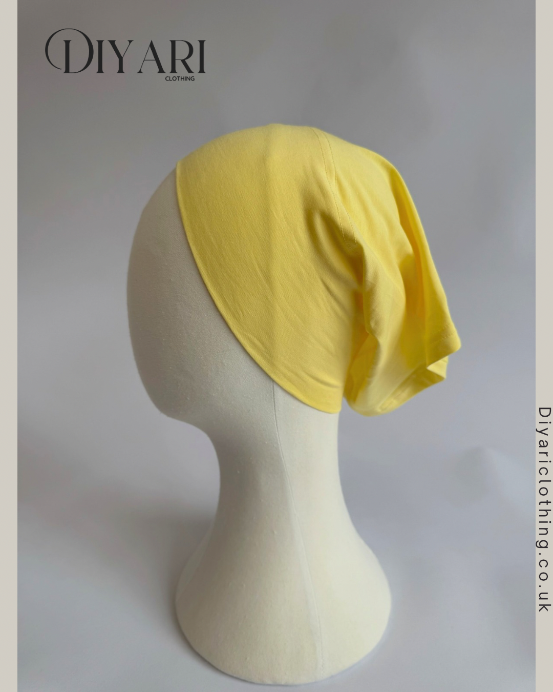 Yellow tube hat